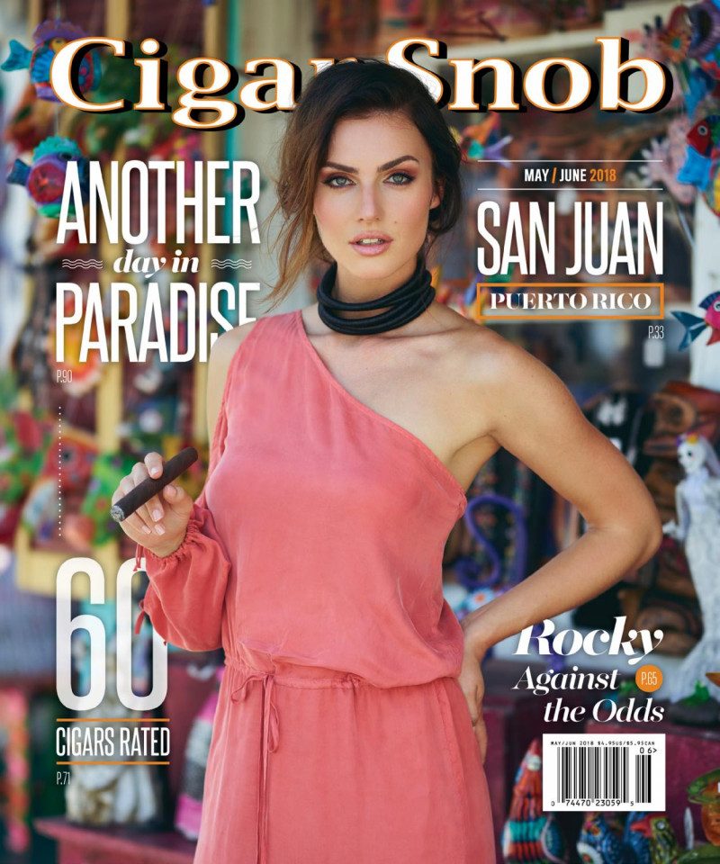 featured on the Cigar Snob cover from May 2018