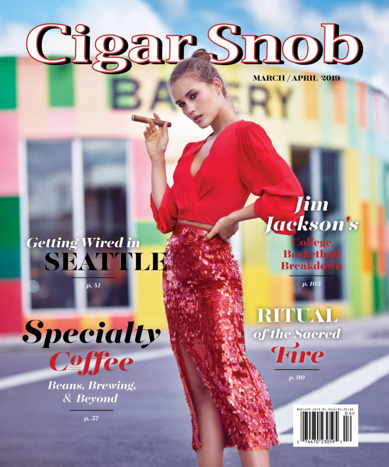  featured on the Cigar Snob cover from March 2019