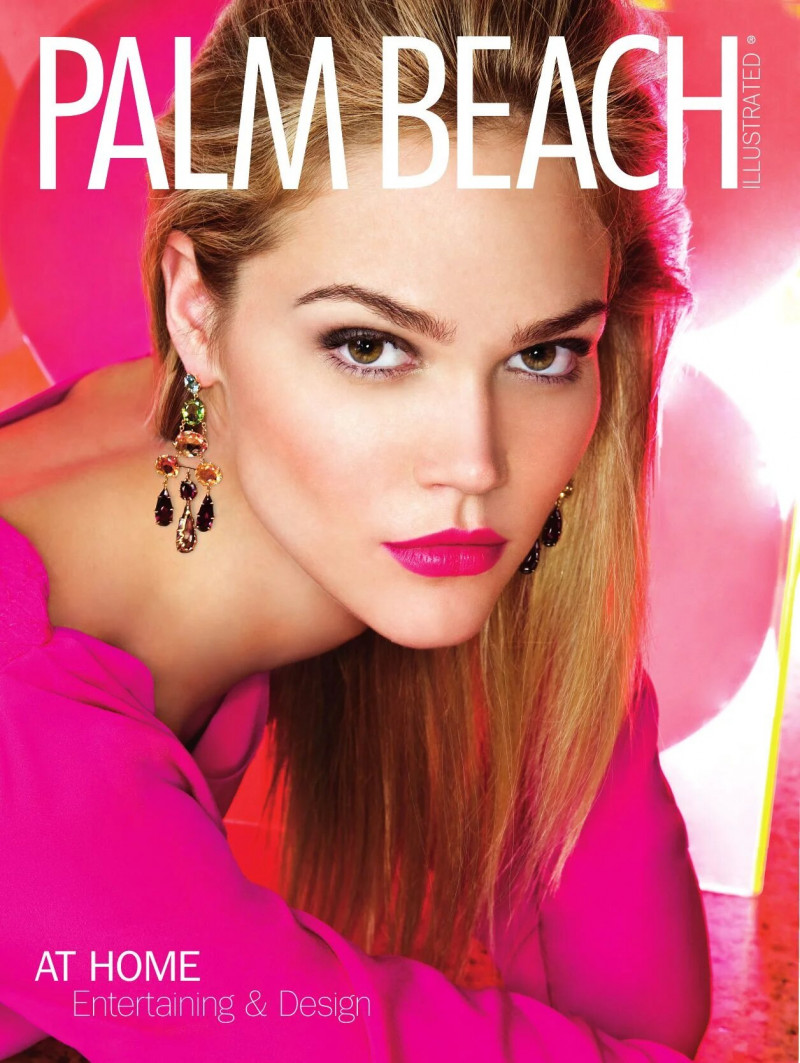 Kira Kramzar featured on the Palm Beach Illustrated cover from September 2009