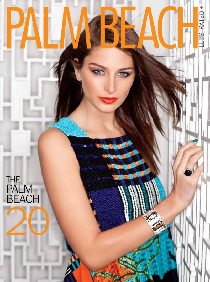Leigh Yeager featured on the Palm Beach Illustrated cover from March 2011
