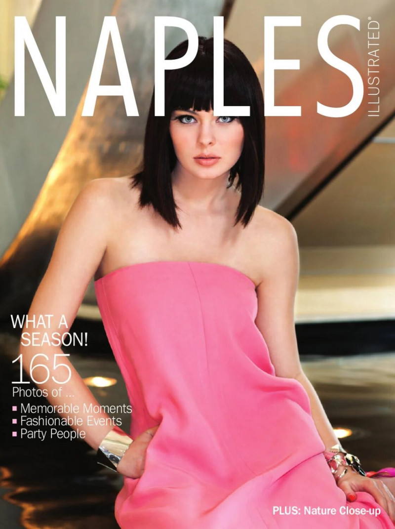Amanda Streich featured on the Naples Illustrated cover from May 2012