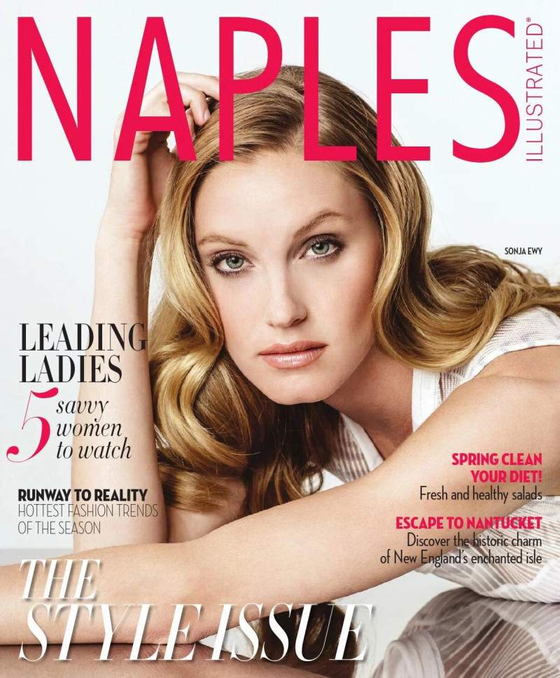  featured on the Naples Illustrated cover from March 2014