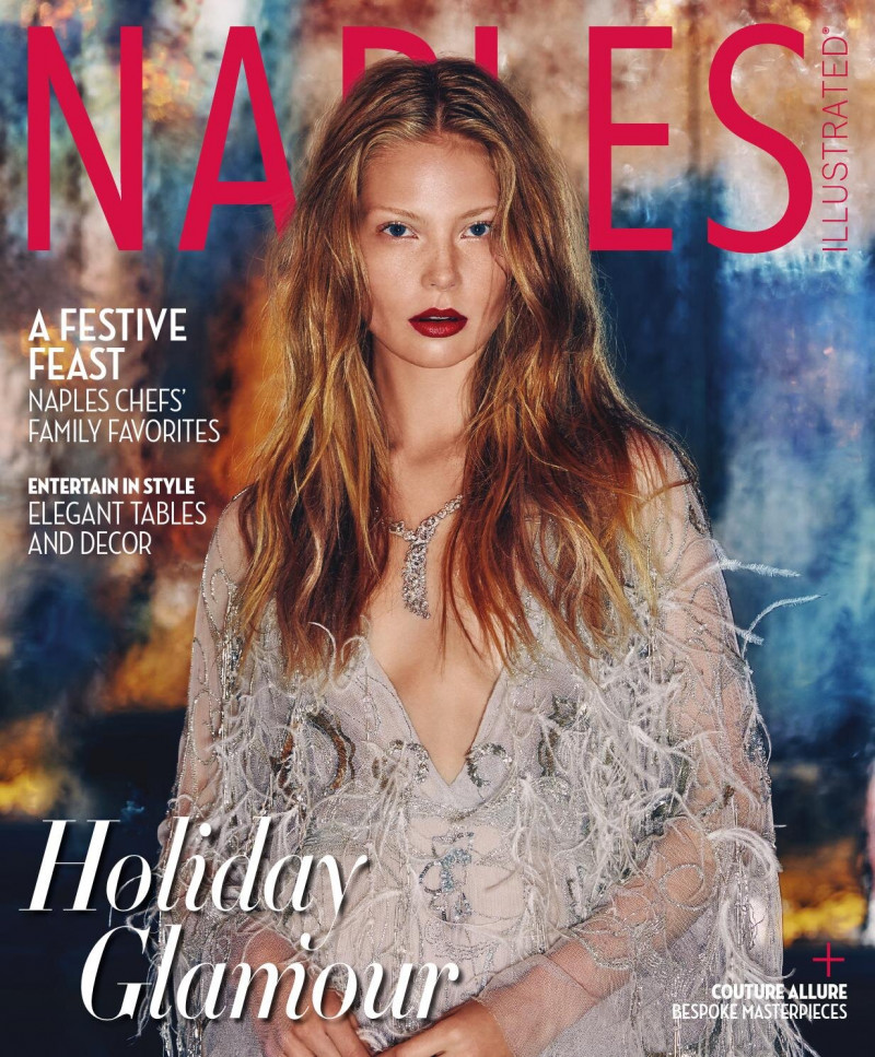 Sofie Theobald featured on the Naples Illustrated cover from December 2015