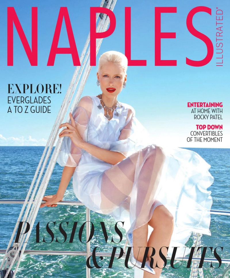 Snow Dollkinson featured on the Naples Illustrated cover from February 2016