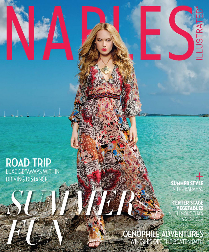 Zuzanna Buchwald featured on the Naples Illustrated cover from July 2016