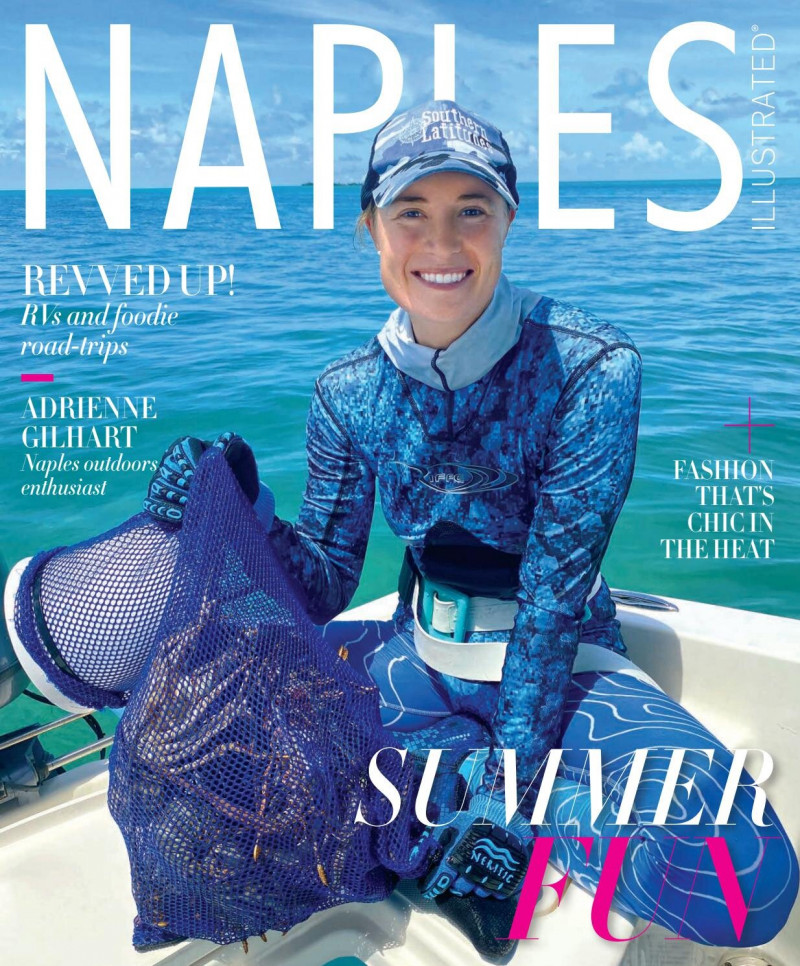  featured on the Naples Illustrated cover from July 2021