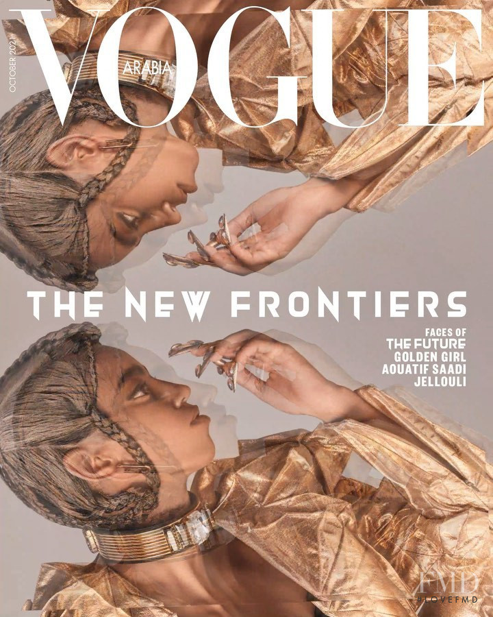  featured on the Vogue Arabia cover from October 2021