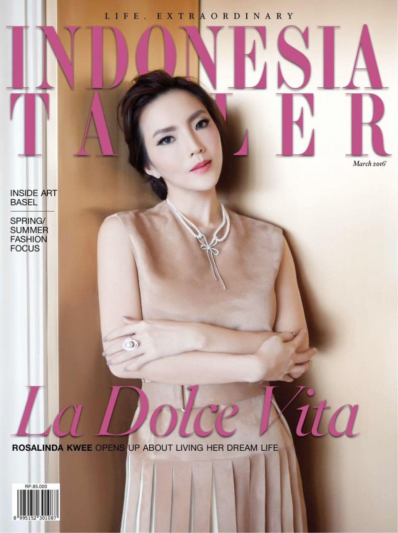  featured on the Indonesia Tatler cover from March 2016