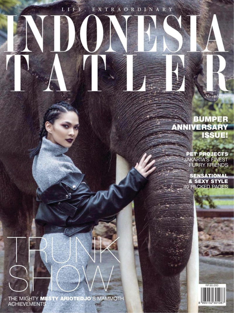  featured on the Indonesia Tatler cover from November 2016