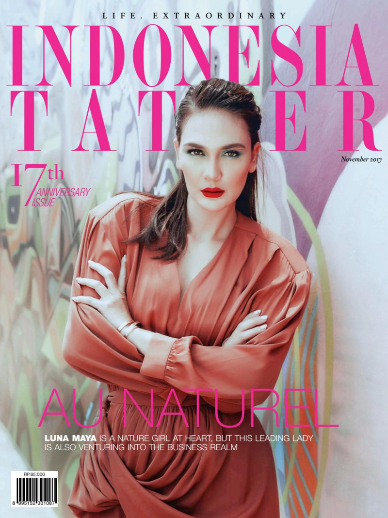  featured on the Indonesia Tatler cover from November 2017