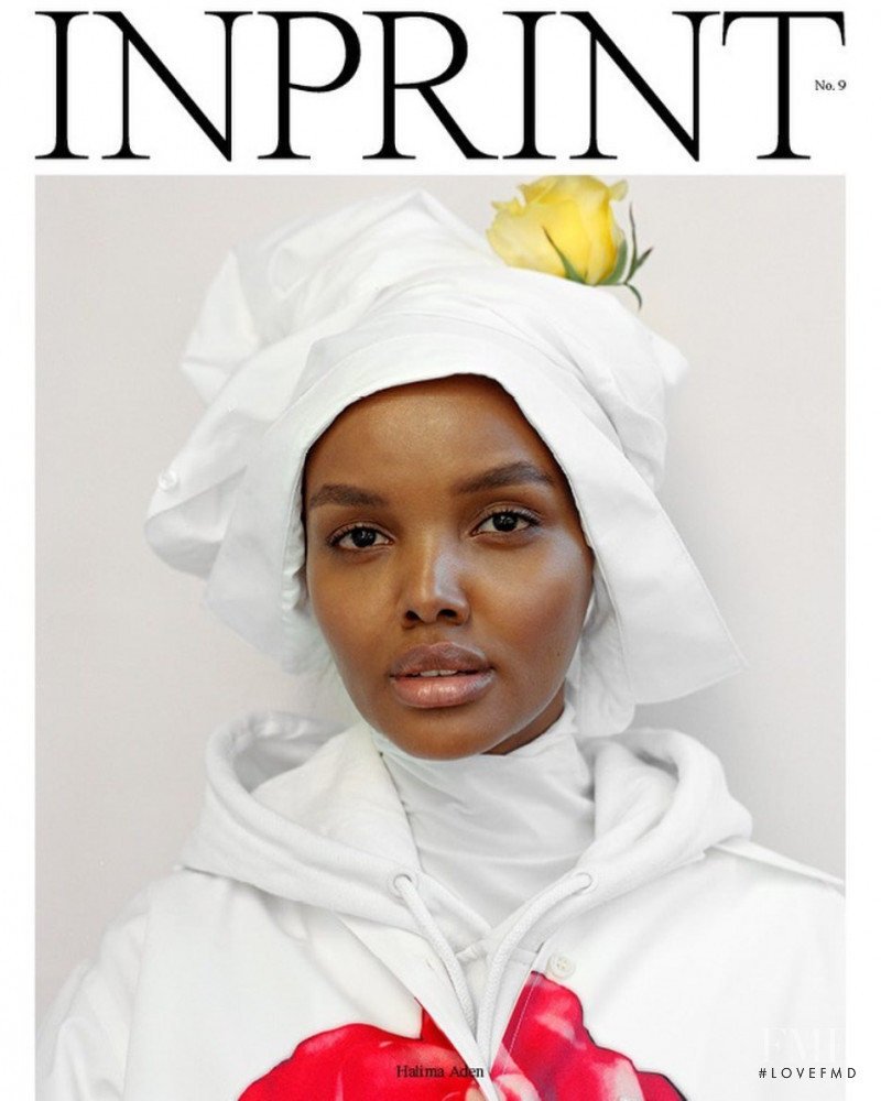 Halima Aden featured on the InPrint cover from November 2019