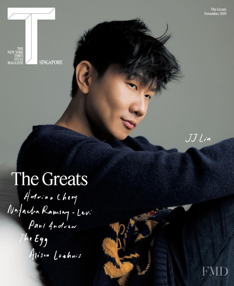  featured on the T Style Singapore cover from November 2019
