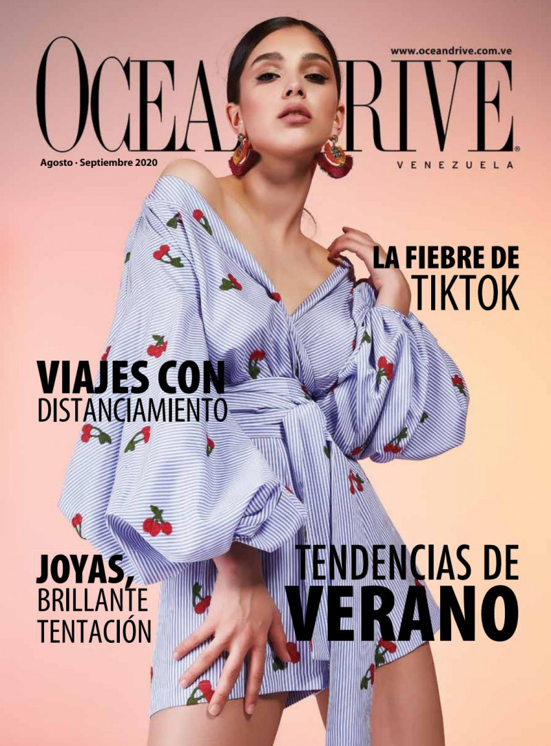  featured on the Ocean Drive Venezuela cover from August 2020