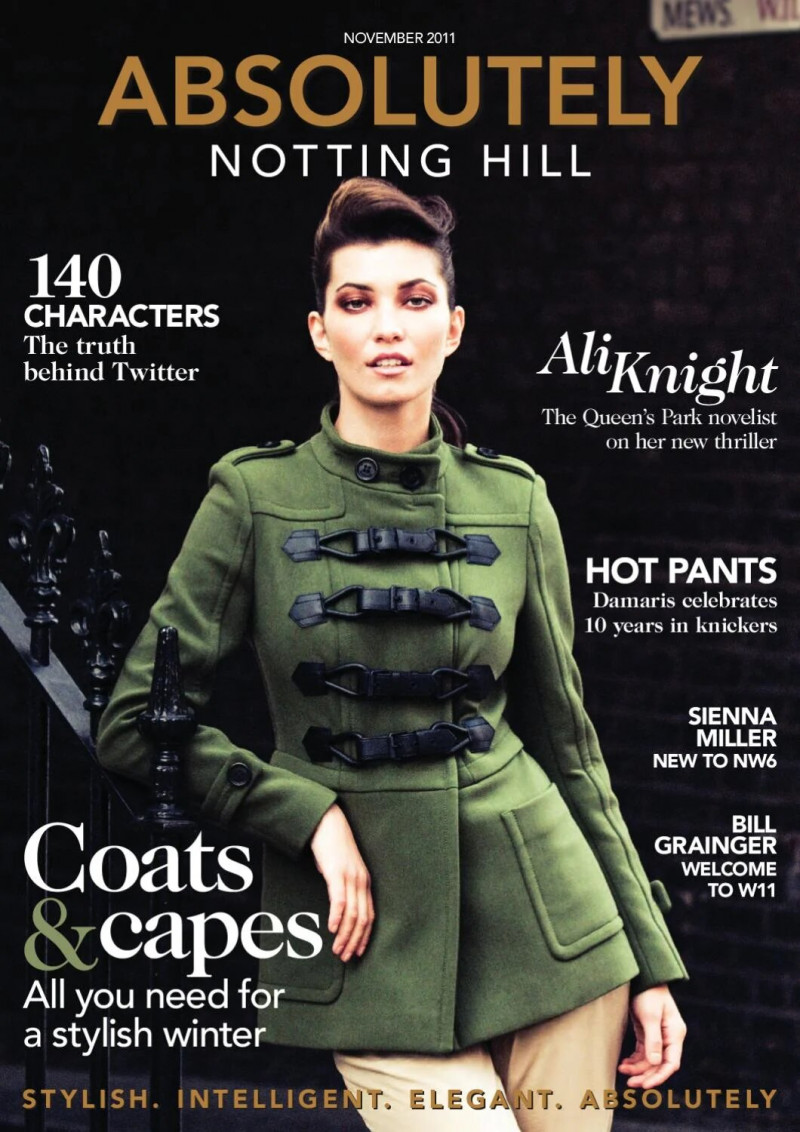  featured on the Absolutely cover from November 2011