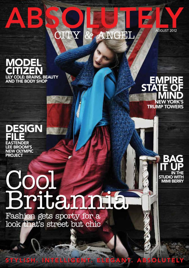  featured on the Absolutely cover from August 2012