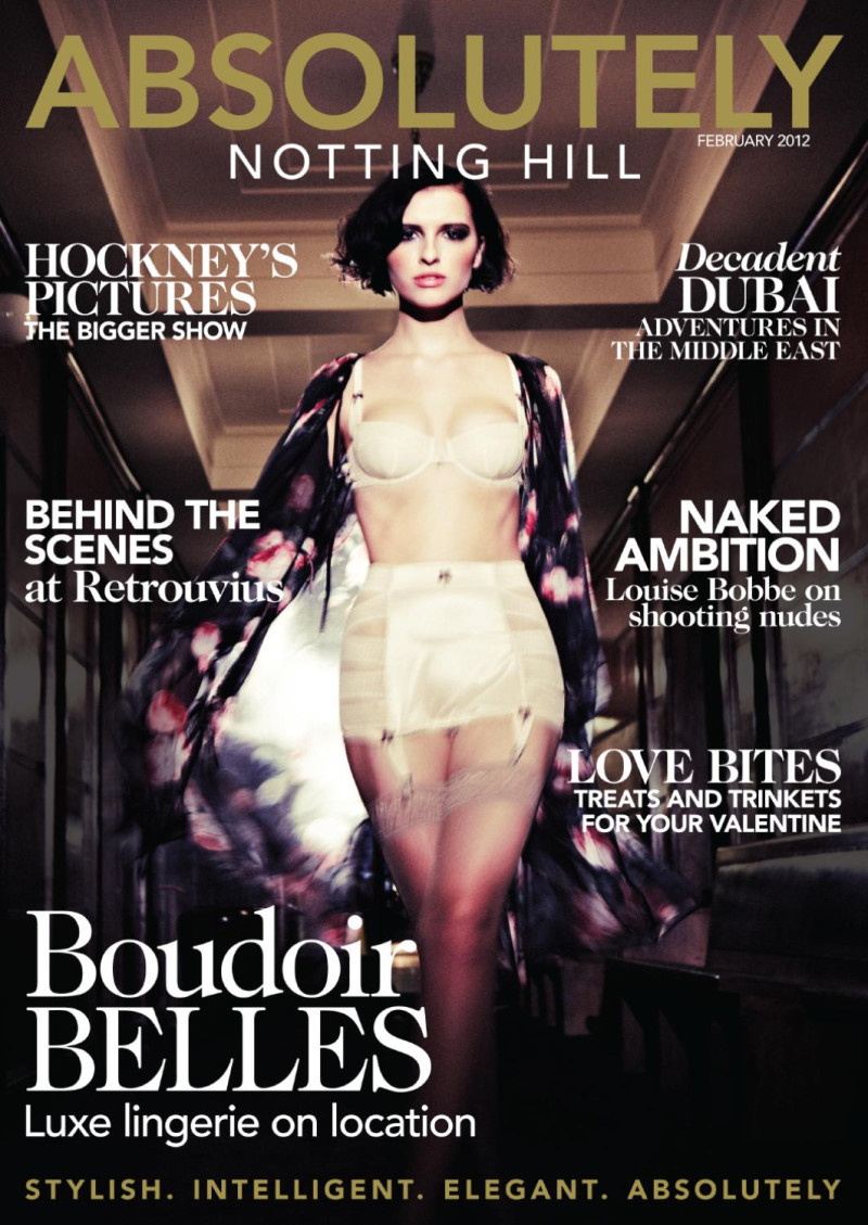  featured on the Absolutely cover from February 2012