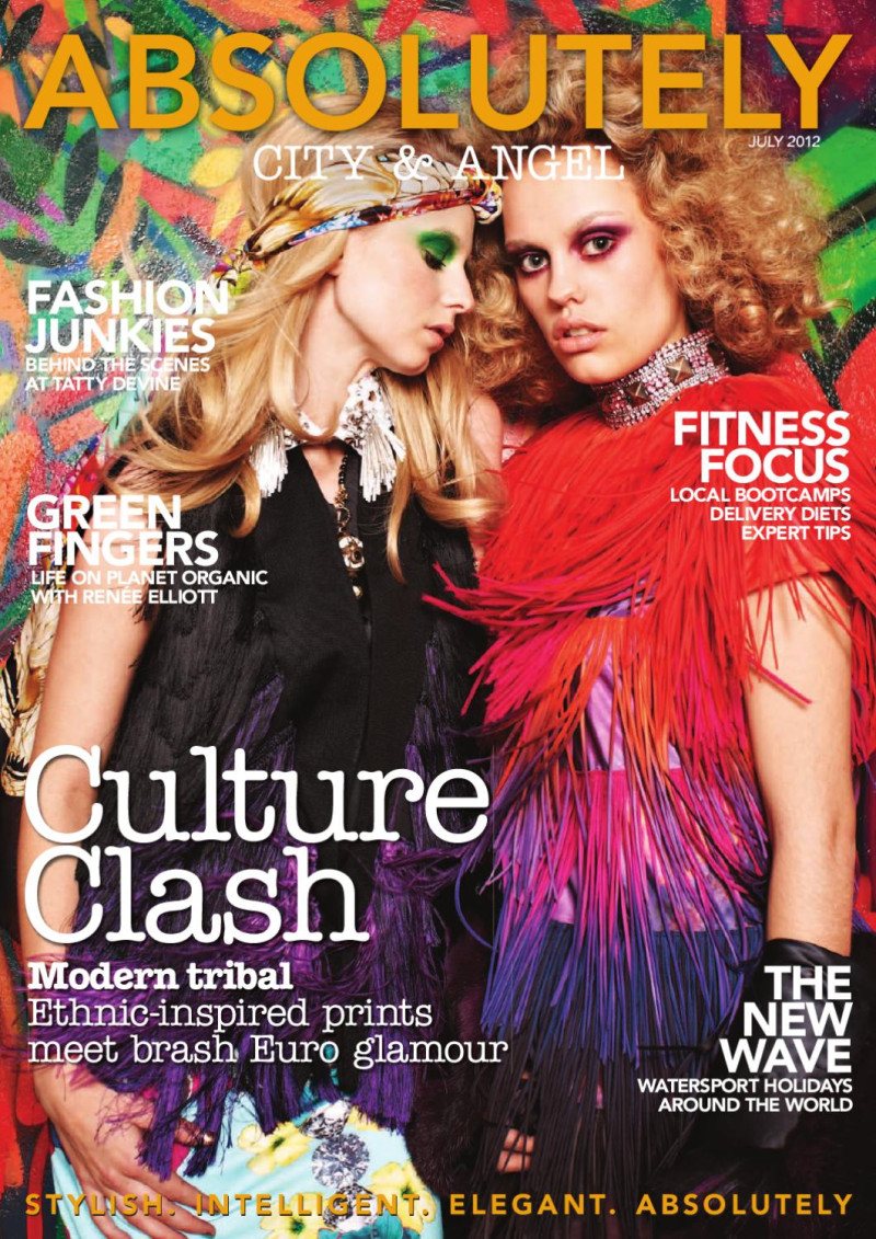  featured on the Absolutely cover from July 2012
