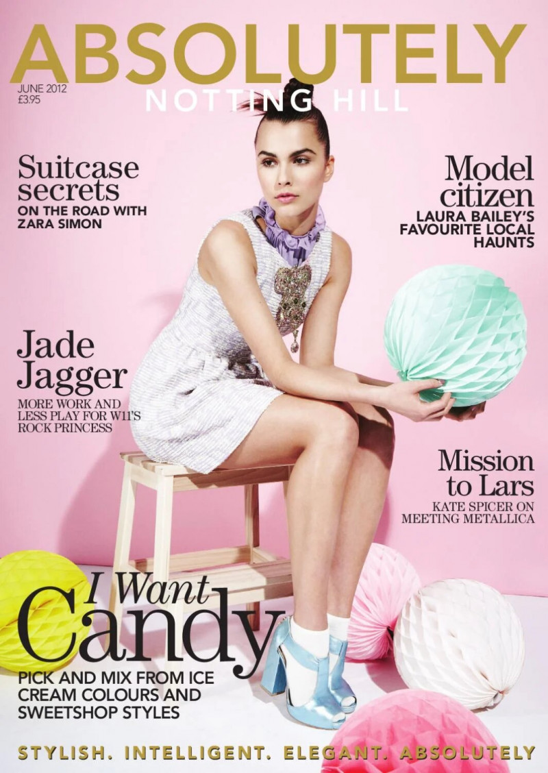  featured on the Absolutely cover from June 2012