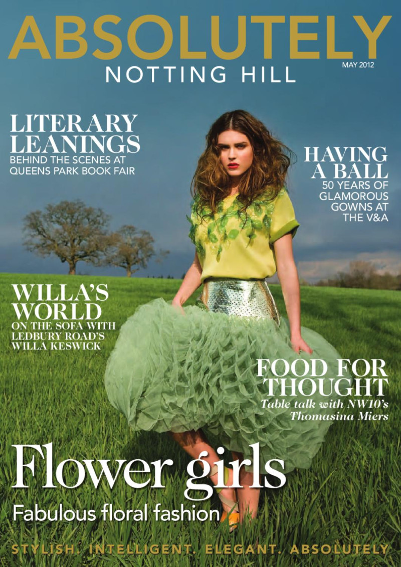  featured on the Absolutely cover from May 2012