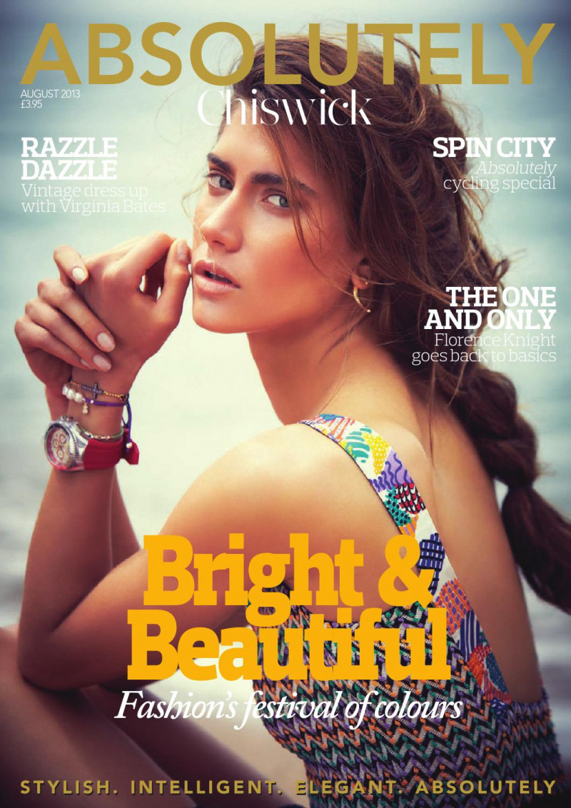  featured on the Absolutely cover from August 2013