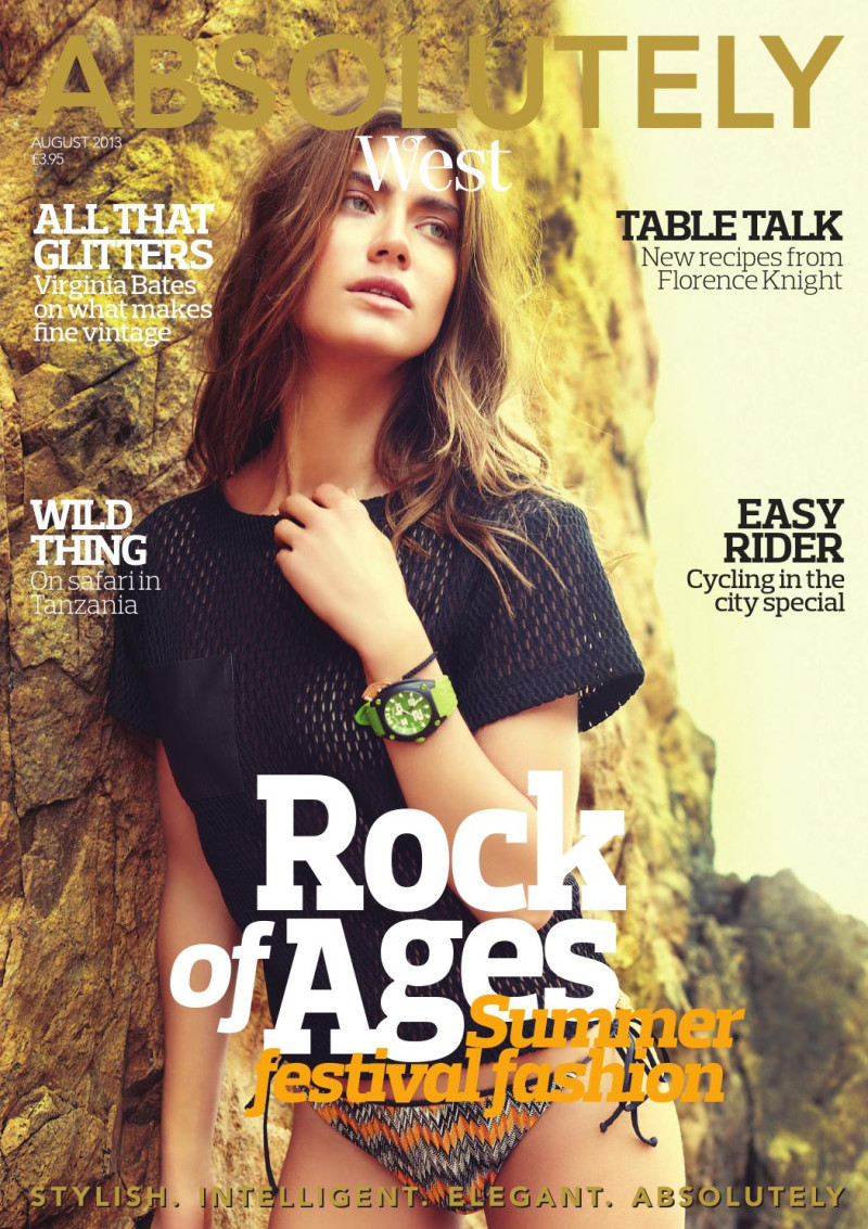  featured on the Absolutely cover from August 2013
