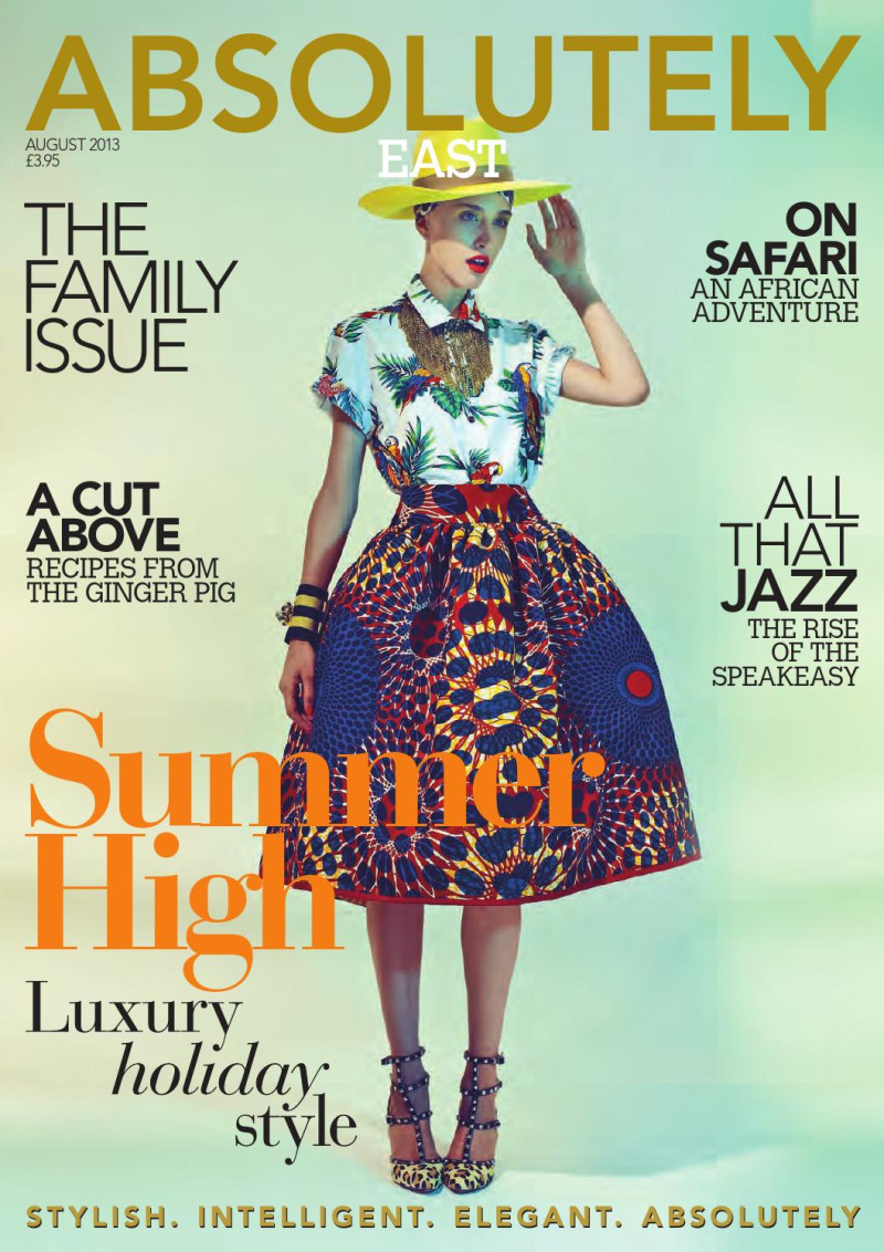  featured on the Absolutely cover from August 2013