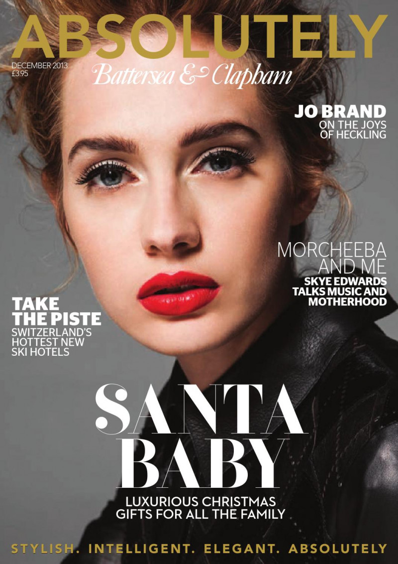  featured on the Absolutely cover from December 2013