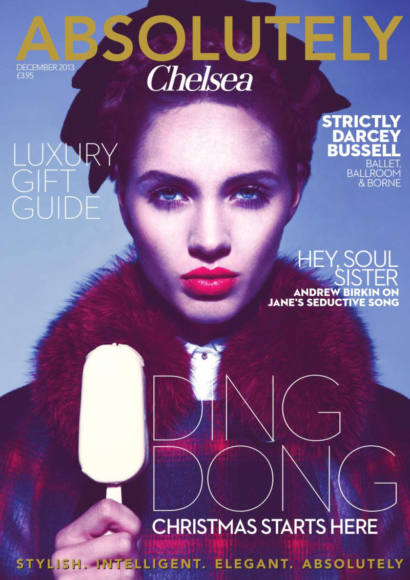  featured on the Absolutely cover from December 2013