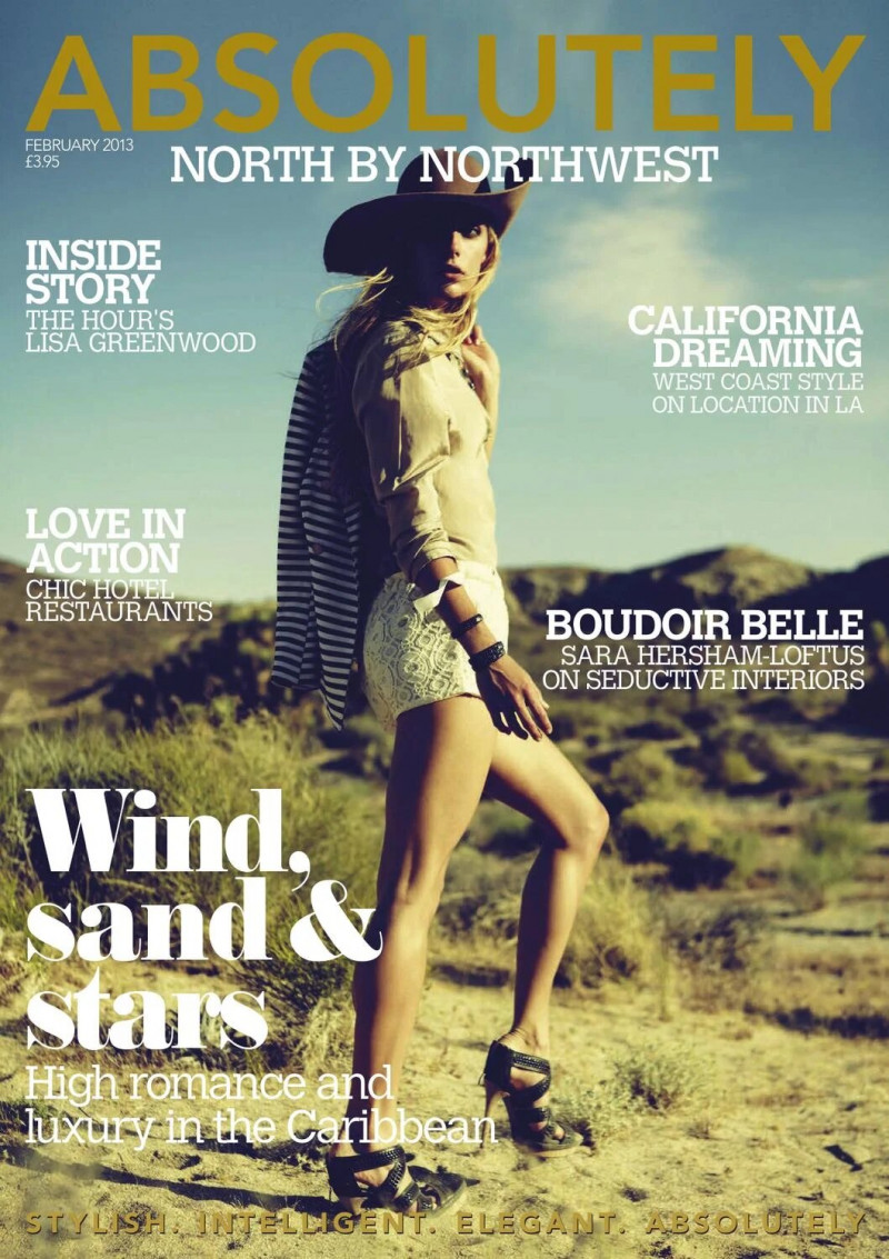  featured on the Absolutely cover from February 2013
