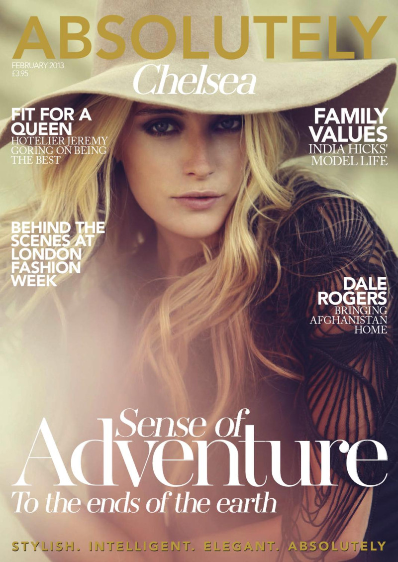  featured on the Absolutely cover from February 2013