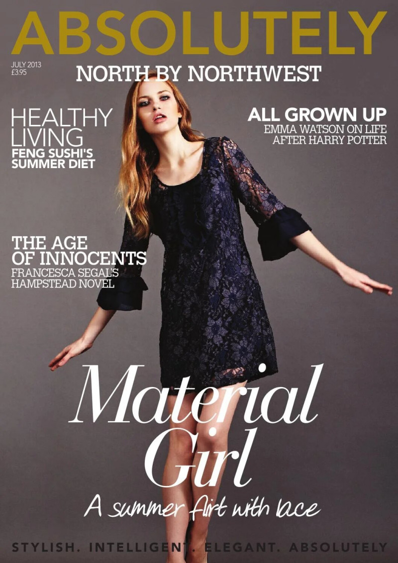  featured on the Absolutely cover from July 2013