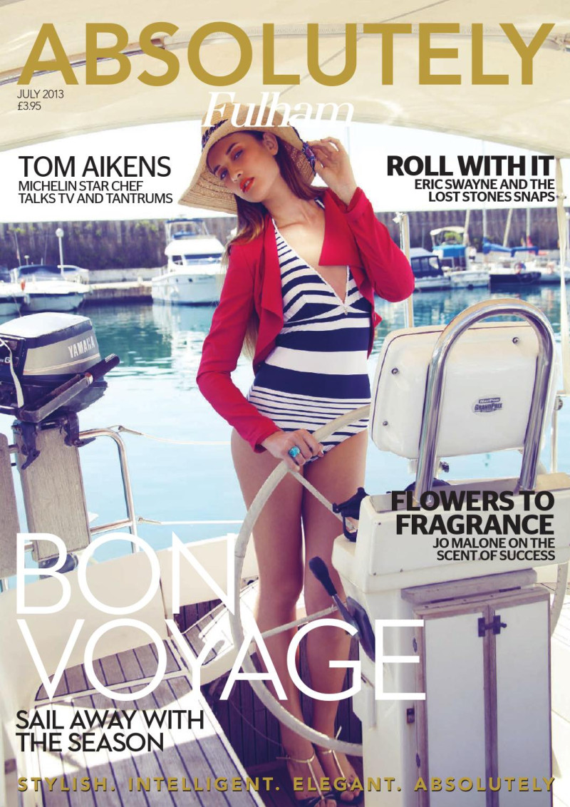  featured on the Absolutely cover from July 2013