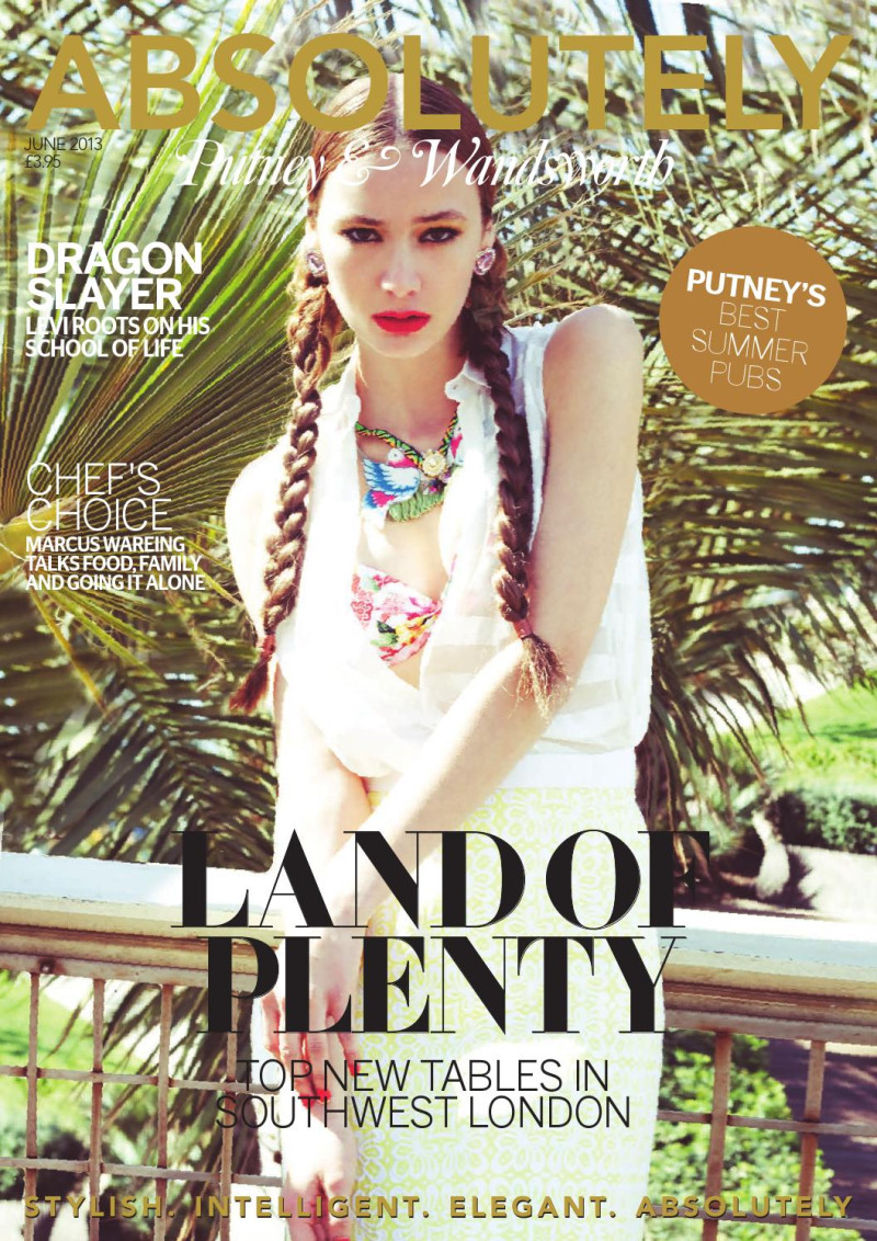  featured on the Absolutely cover from June 2013