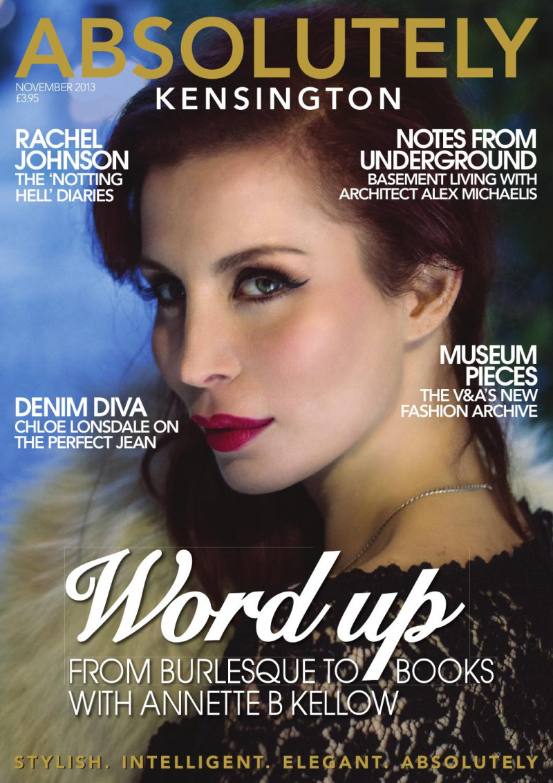  featured on the Absolutely cover from November 2013