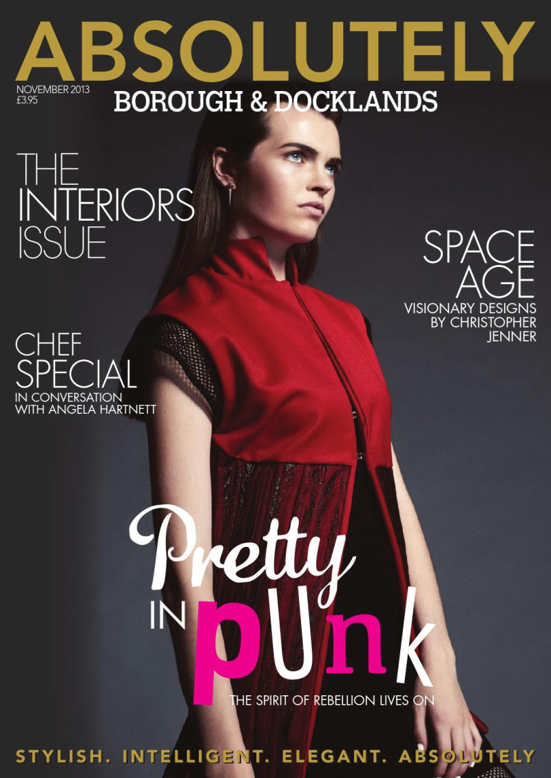  featured on the Absolutely cover from November 2013