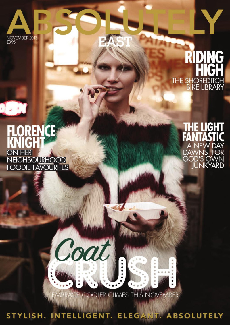  featured on the Absolutely cover from November 2013