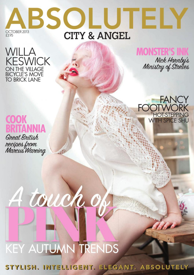  featured on the Absolutely cover from October 2013