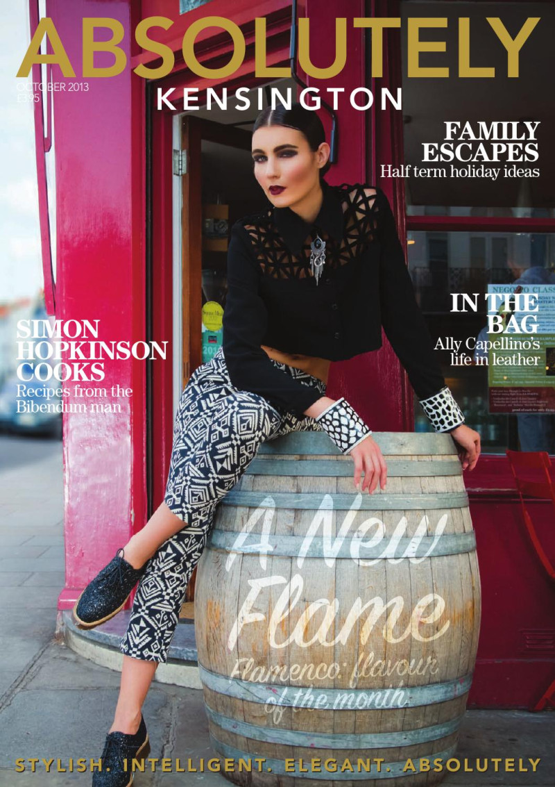  featured on the Absolutely cover from October 2013