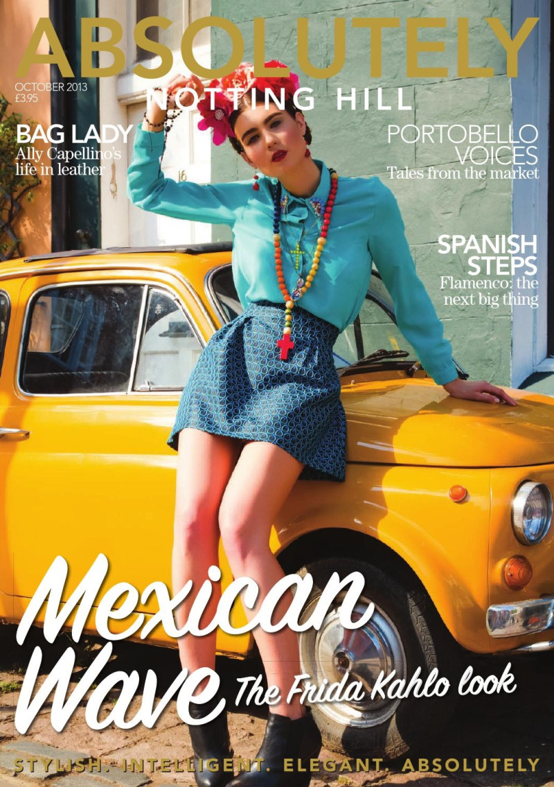  featured on the Absolutely cover from October 2013
