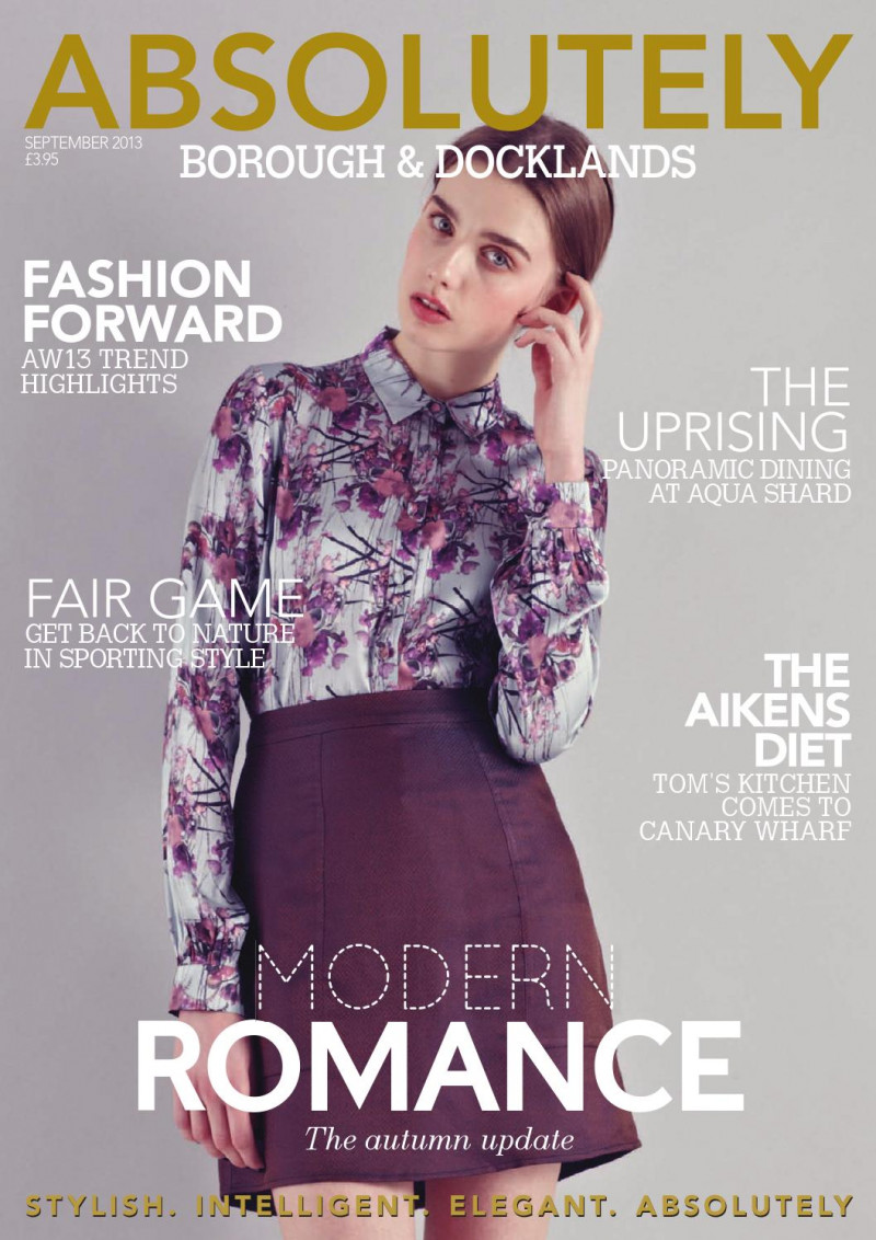  featured on the Absolutely cover from September 2013