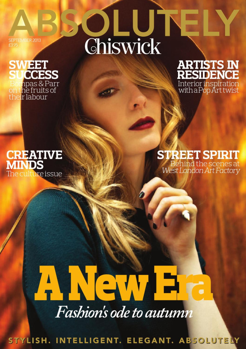  featured on the Absolutely cover from September 2013
