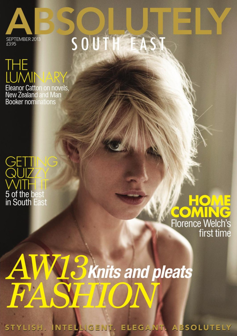  featured on the Absolutely cover from September 2013