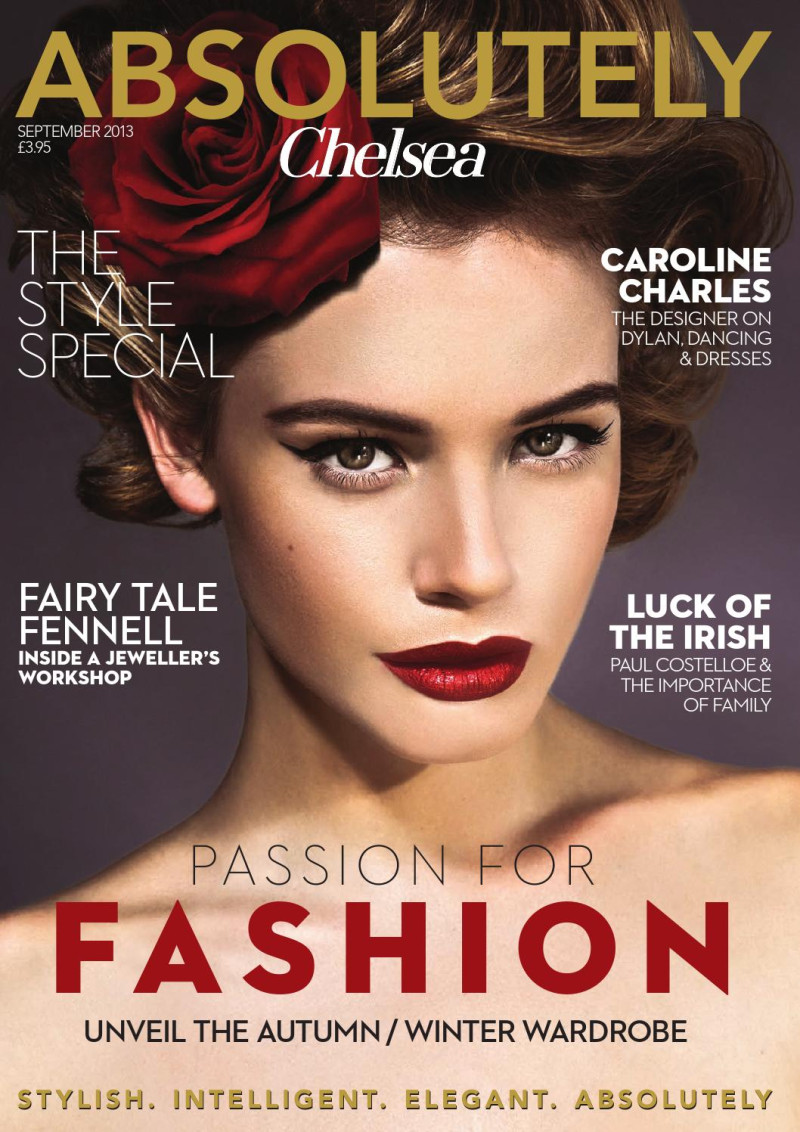  featured on the Absolutely cover from September 2013