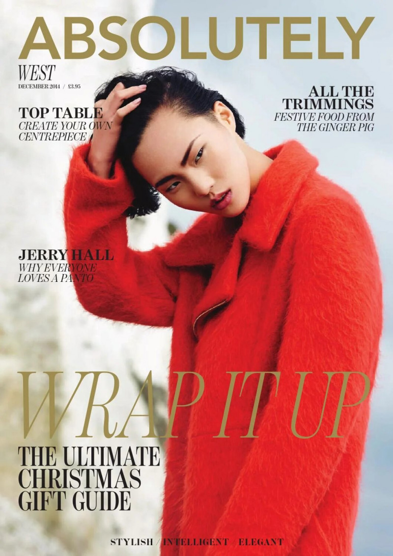  featured on the Absolutely cover from December 2014