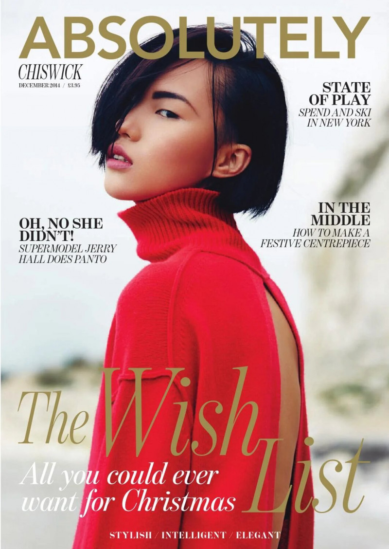  featured on the Absolutely cover from December 2014