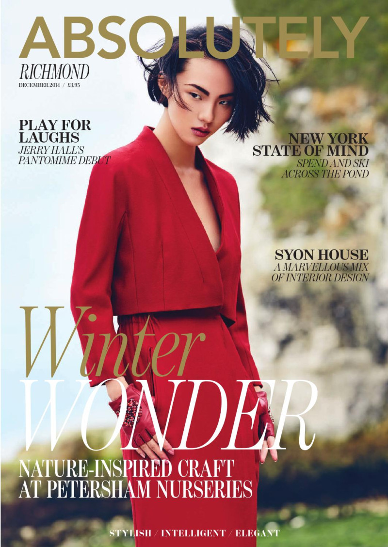  featured on the Absolutely cover from December 2014