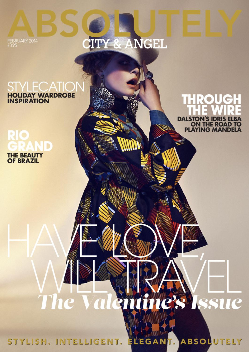  featured on the Absolutely cover from February 2014