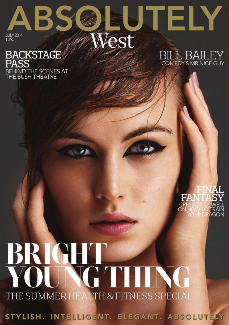  featured on the Absolutely cover from July 2014
