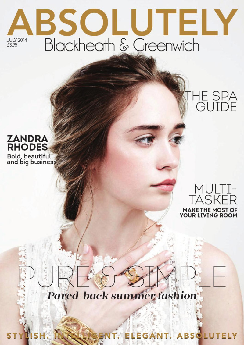  featured on the Absolutely cover from July 2014