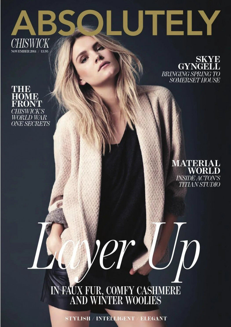  featured on the Absolutely cover from November 2014